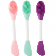 Double-ended Silicone Face Mask Brush Applicator Double Sided Facial Cleansing