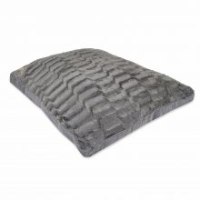 LARGE & Extra Large Fur Dog Bed -Pet Washable Zipped Mattress Cushion