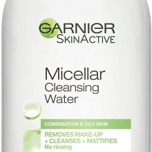 Garnier Micellar Cleansing Water Combination, Oily and Sensitive Skin, Mattifying Face and Eye Make-Up Remover and Cleanser 700 ml